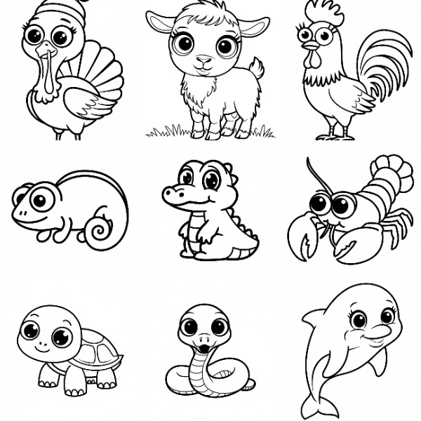 Coloring Page Generator